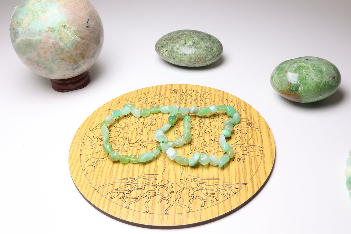 Bracelet Chrysoprase B