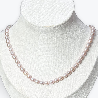 Collier De Perles De Culture  Ras De Cou