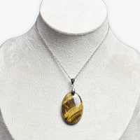Pendentif Oeil De Tigre Cabochon