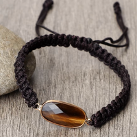 Bracelet en Œil de Tigre Facetté - Protection et Confiance - 3