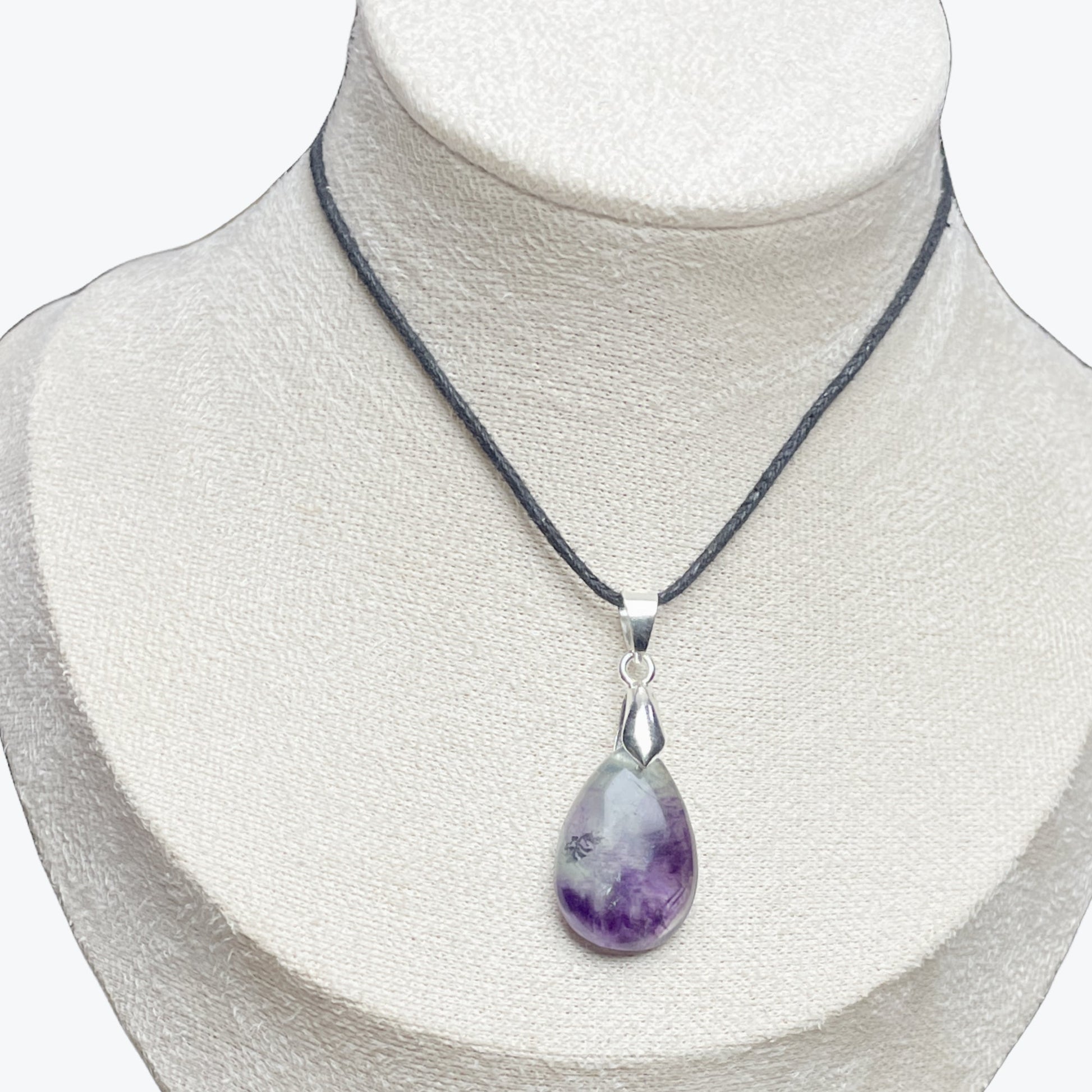 Pendentif Fluorite Ovale