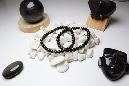 Bracelet Obsidienne Œil Céleste