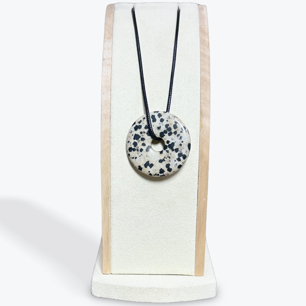 Pendentif Jaspe Dalmatien Donut – photo 3
