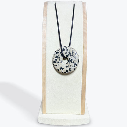Pendentif Jaspe Dalmatien Donut – photo 3