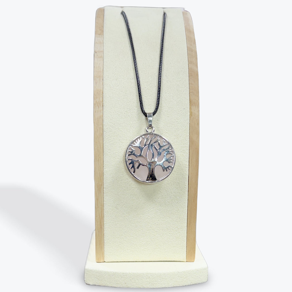 Pendentif Quartz Rose Arbre De Vie – photo 2