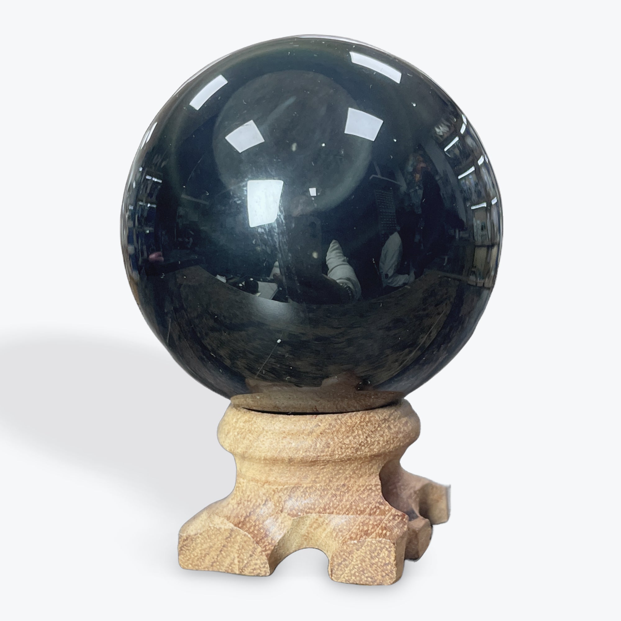 Sphère Obsidienne Œil Céleste Grande