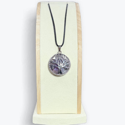 Pendentif Améthyste Arbre de Vie – photo 6