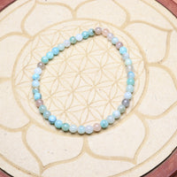 Bracelet Amazonite 4 mm