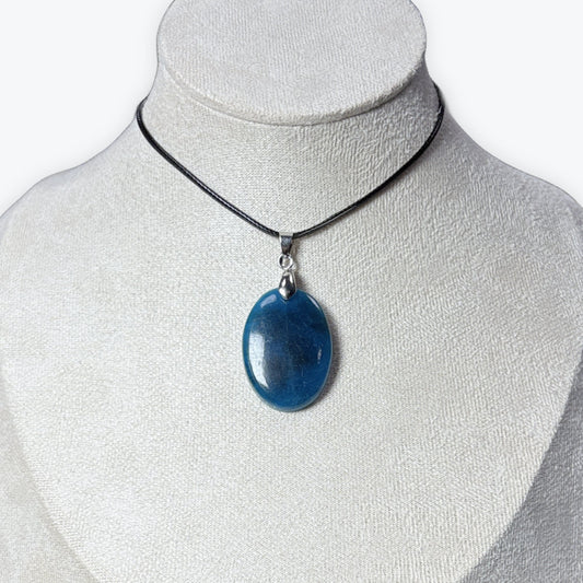 Pendentif - Apatite Bleue de Madagascar