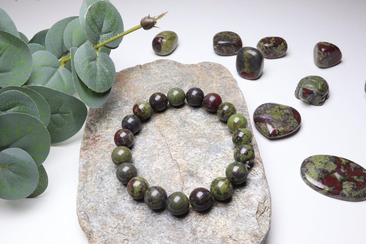 Bracelet Jaspe Sang de Dragon