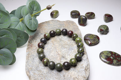 Bracelet Jaspe Sang de Dragon