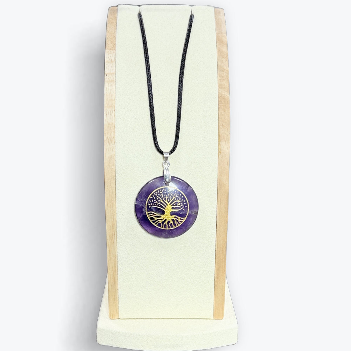 Pendentif Améthyste Arbre de Vie – photo 9