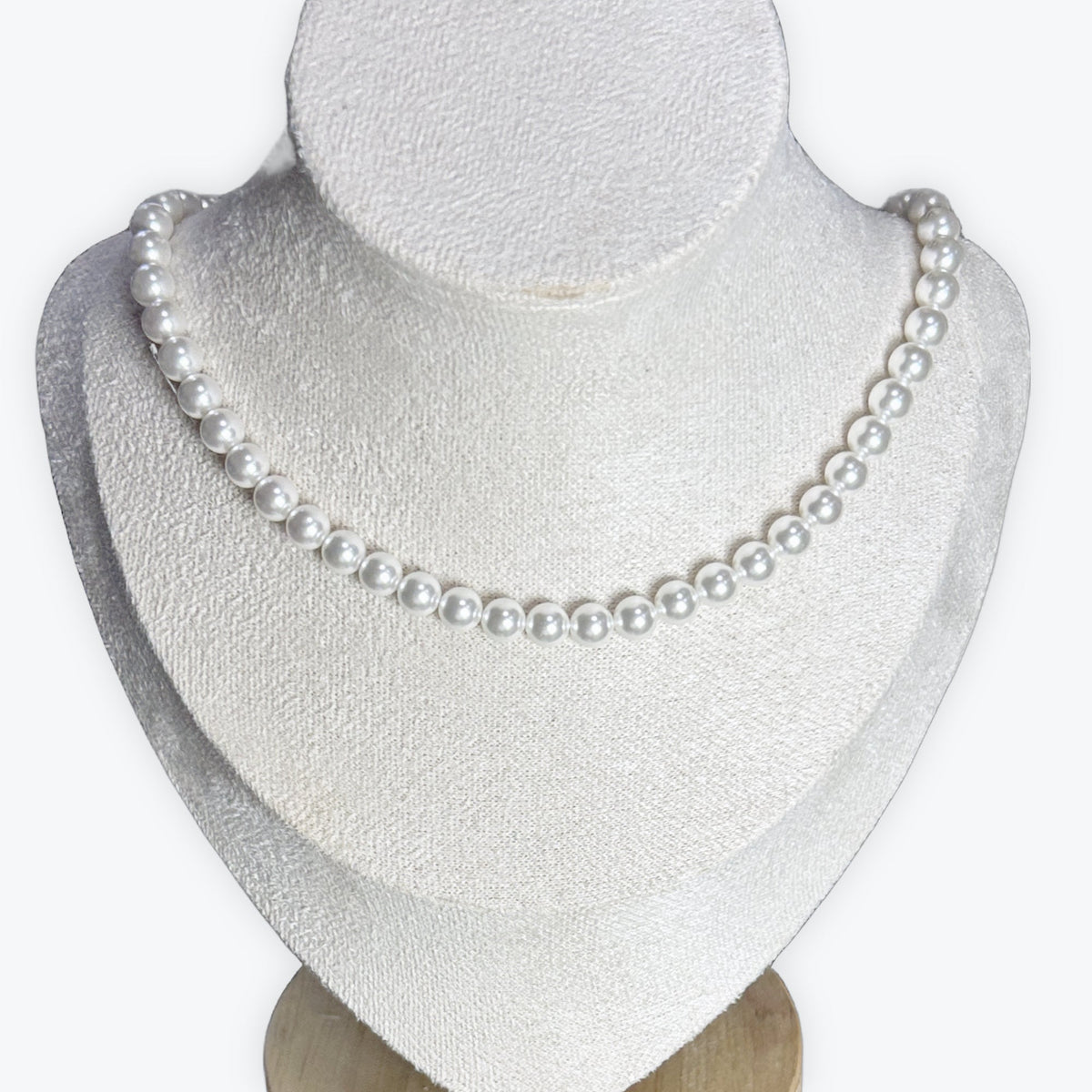 Collier Imitation Perle | Fermoir En Argent 925