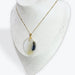 Pendentif Agate - Galet ovale