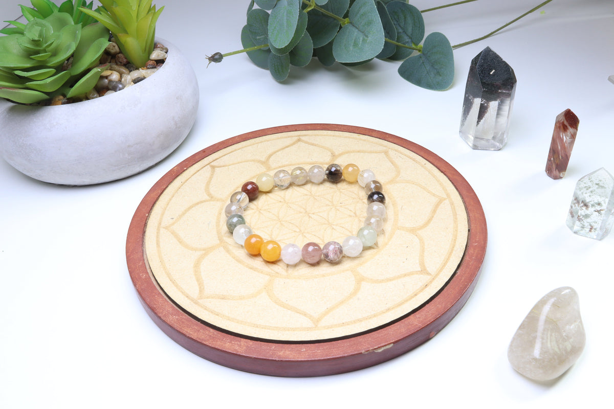 Bracelet Quartz à Inclusions