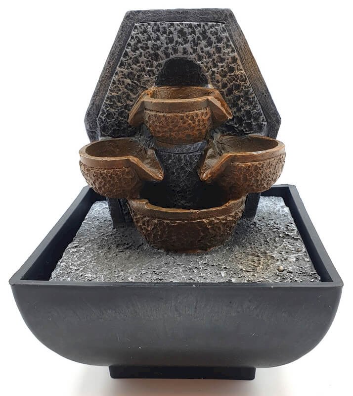 Fontaine Résine Petite Cascade Pots 14cm