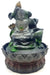 Fontaine Résine Bouddha Lotus & Cascade 28cm