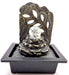 Fontaine Résine Méditation Feuille 29cm