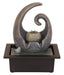 Fontaine Résine Spirale Design 28cm