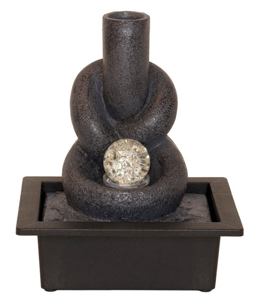 Fontaine Résine Vase à Fleur 26cm