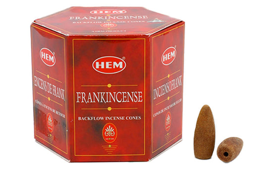 Backflow Cônes HEM Frankincense 12pcs