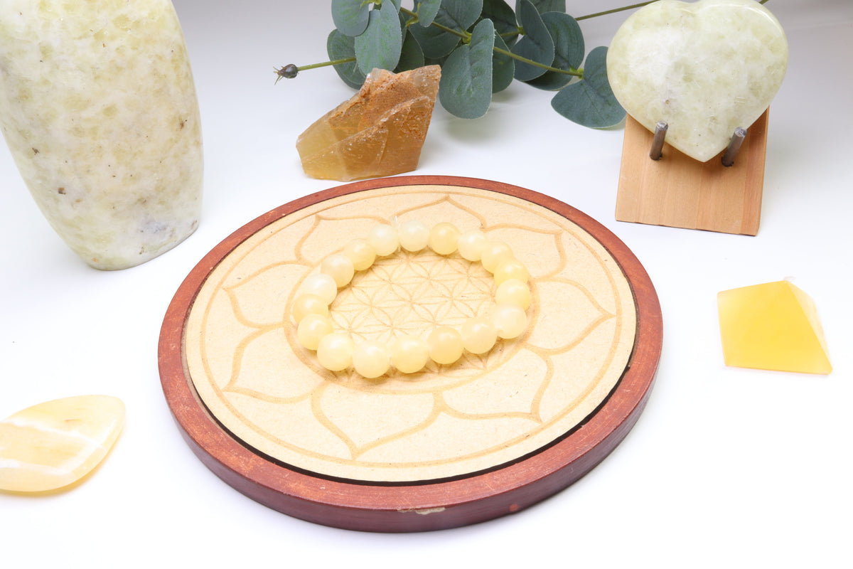 Bracelet Calcite jaune