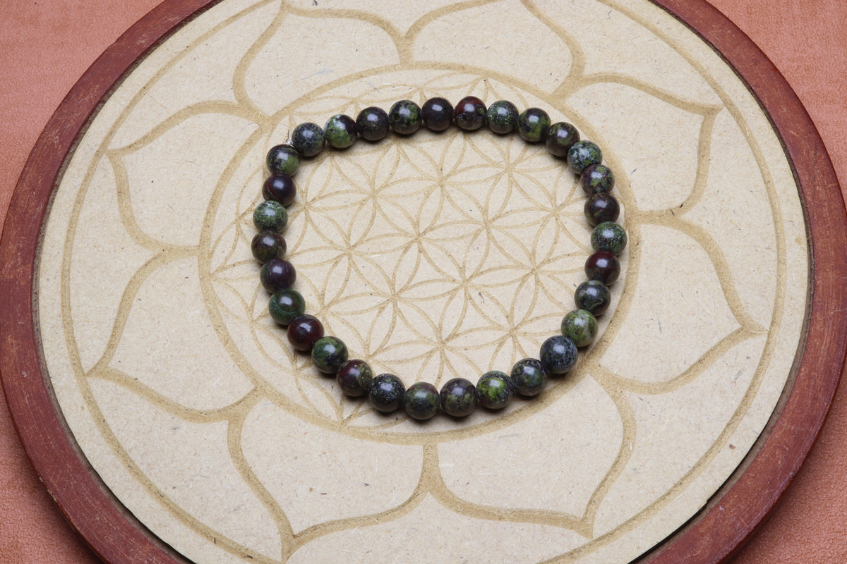 Bracelet Jaspe Sang de Dragon – photo 3