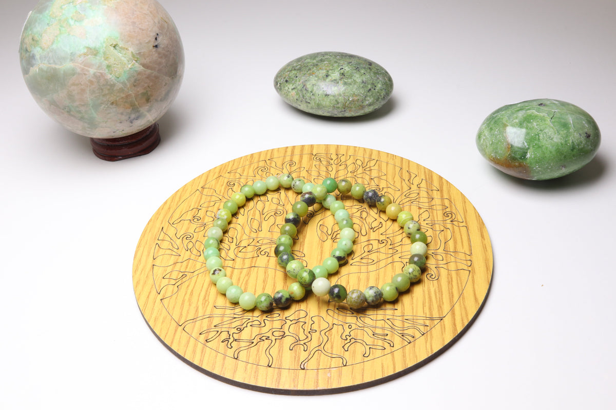 Bracelet Chrysoprase B