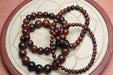 Bracelet Obsidienne Acajou