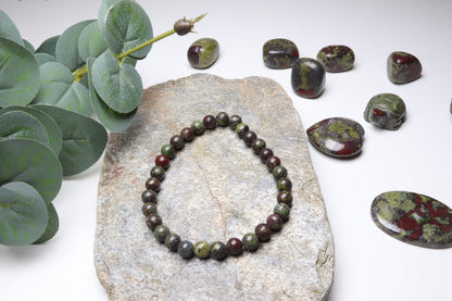 Bracelet Jaspe Sang de Dragon