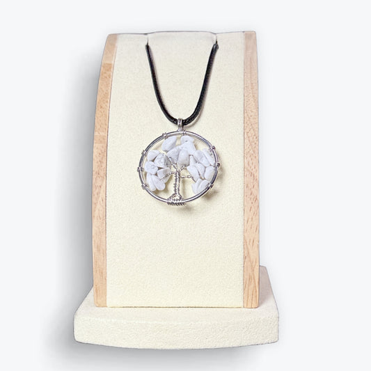 Pendentif Arbre De Vie Howlite