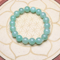 Bracelet Aventurine Verte porté