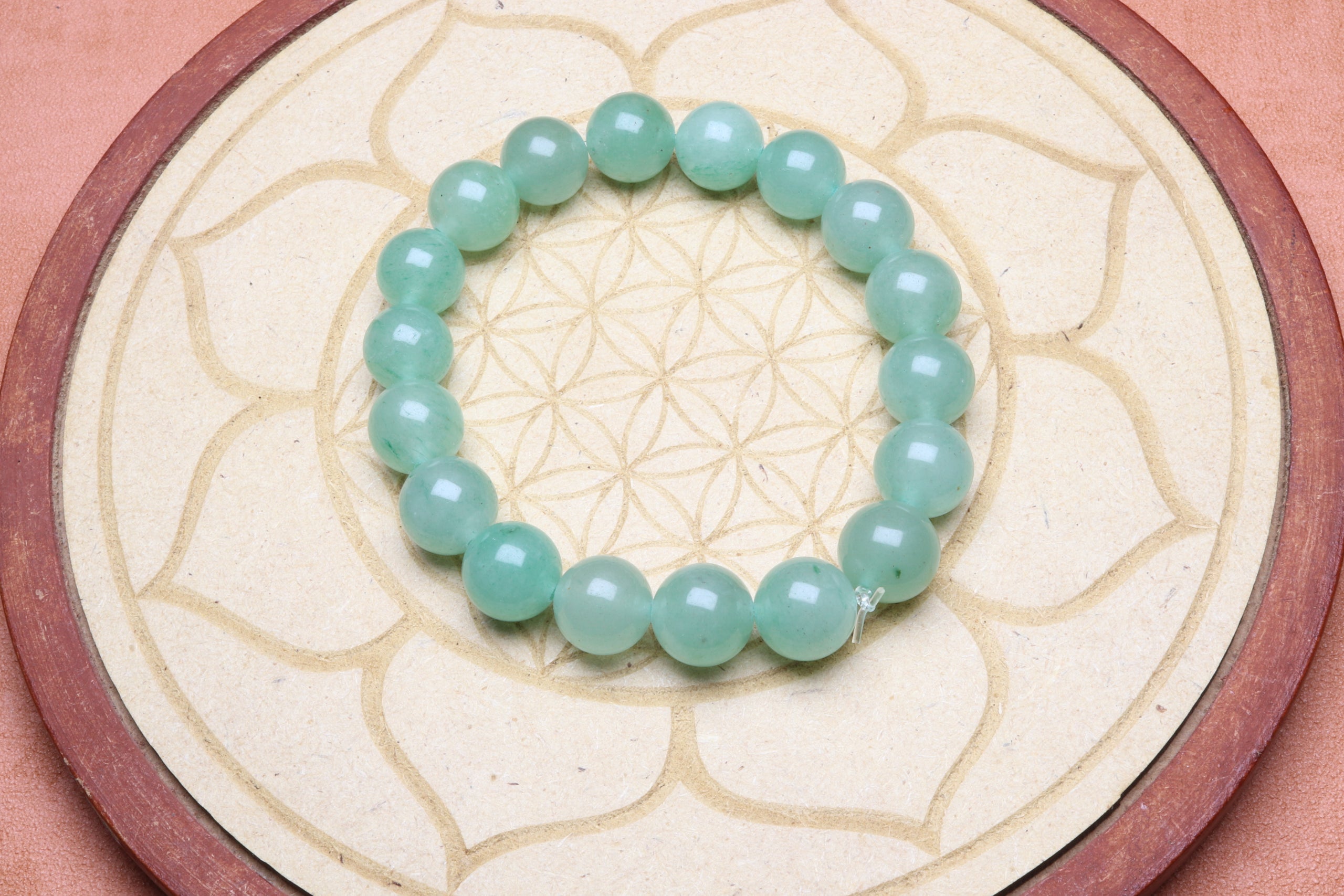 Bracelet en Aventurine - Chance et Prospérité 10mm