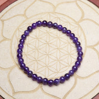Bracelet en Améthyste - Sommeil et Harmonie 6mm