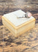 Bague sertis clos d'une Quartz rose naturelle 2gr