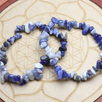 Bracelet en Sodalite - Communication et Sérénité - photo 3