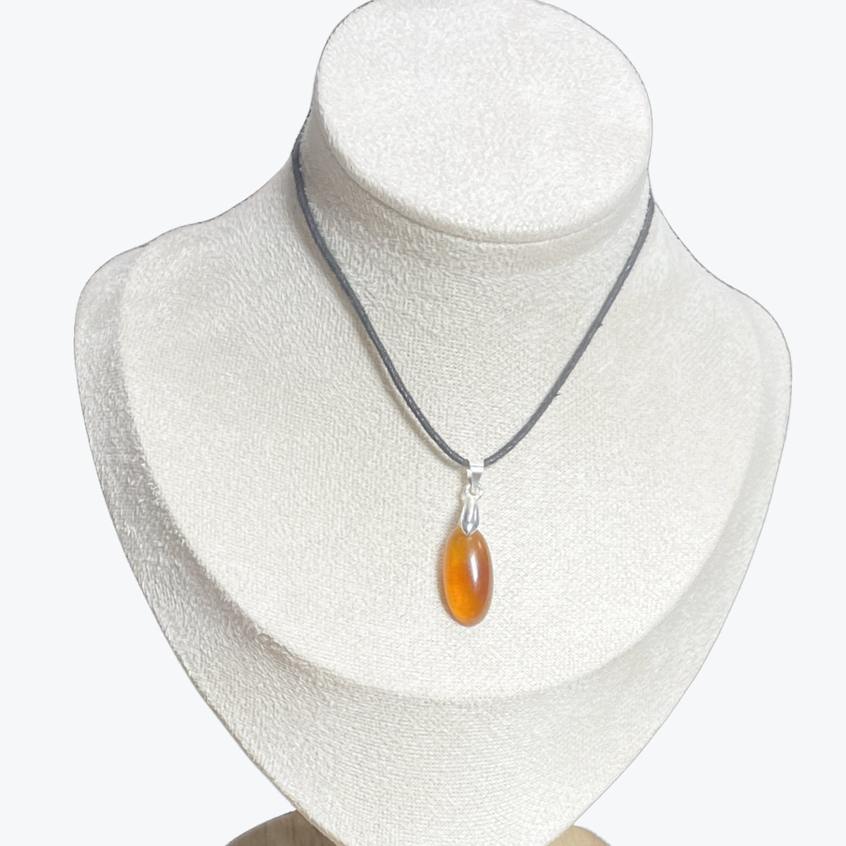 Pendentif cornaline ovale – photo 5
