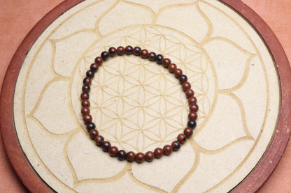 Bracelet Obsidienne Acajou – photo 2