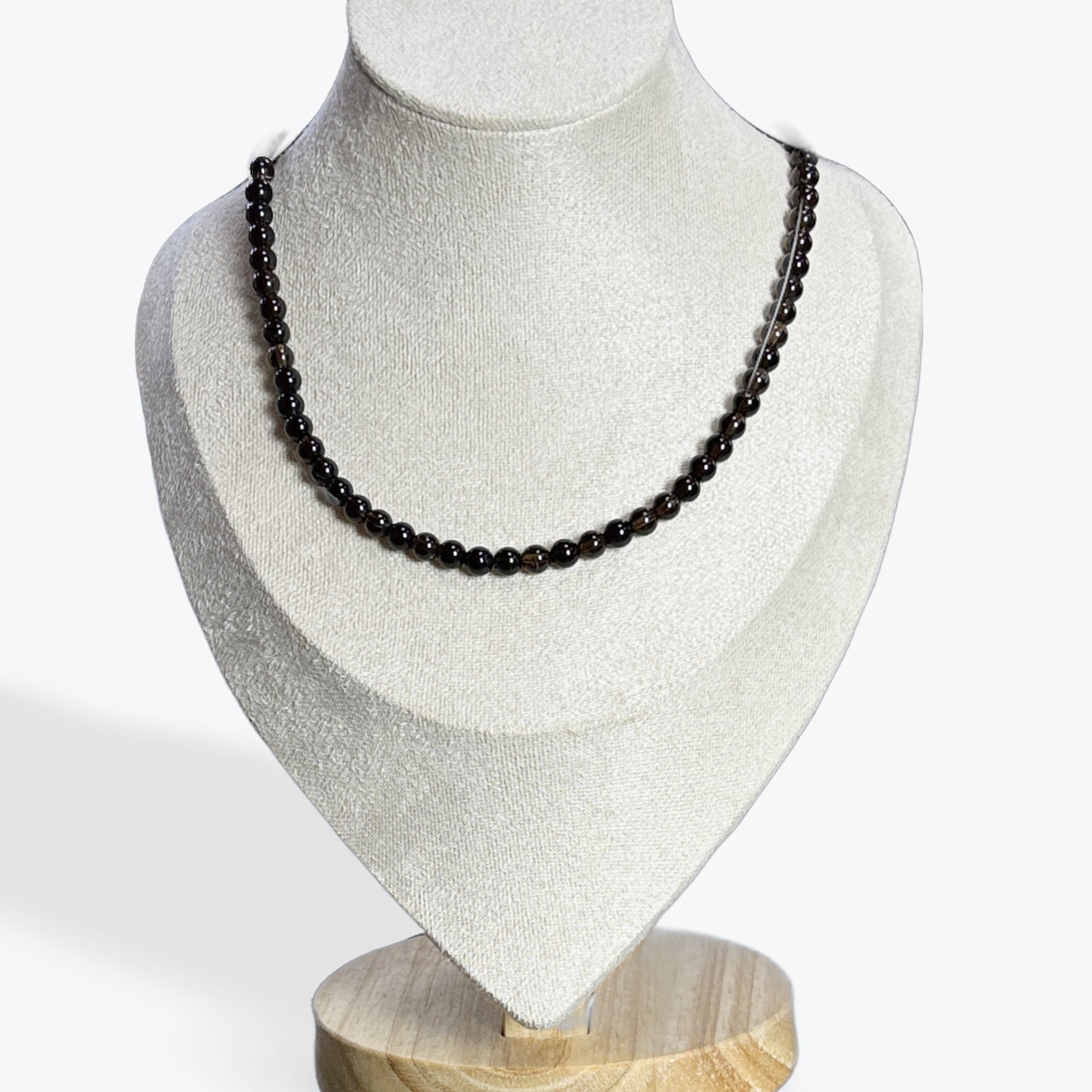 Collier Quartz Fumé