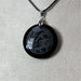 Pendentif Phoenix Obsidienne Noir