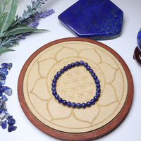 Bracelet Lapis Lazuli 6 mm