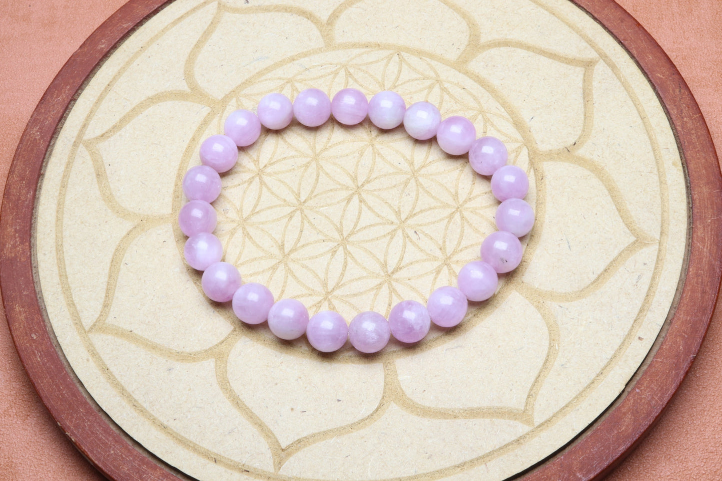 Bracelet en Kunzite - Paix et Apaisement 10mm