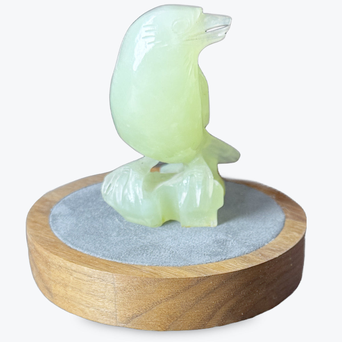 Statue Serpentine Corbeau 