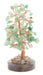 Arbre du Bonheur Aventurine Verte sur Agate 14cm