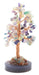 Arbre du Bonheur Fluorite sur Agate 14cm