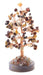 Arbre du Bonheur Jaspe Mokaïte sur Agate 14cm