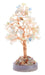 Arbre du Bonheur Morganite sur Agate 14cm