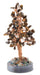 Arbre du Bonheur Oeil de Tigre sur Agate 14cm
