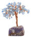 Arbre du Bonheur Aigue Marine base Améthyste 14cm