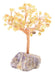 Arbre du Bonheur Citrine base Améthyste 14cm